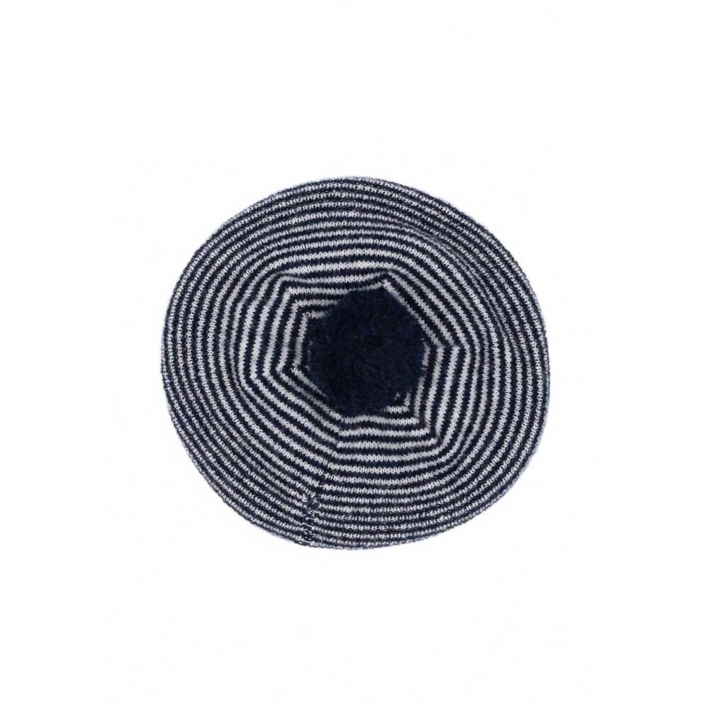 NEW KONGES SLØJD kids' berle knit beret in blue butter